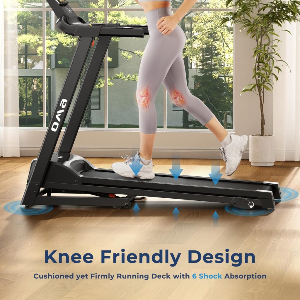 OMA Foldable Treadmill with a high-performance 3.0 HP motor